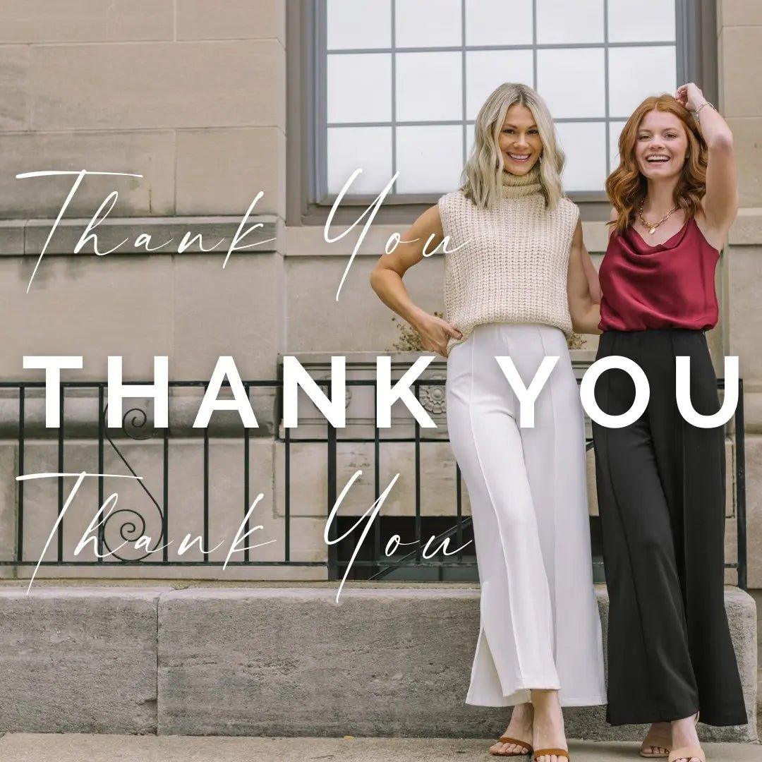 Thank You for Shopping Small - JO+CO