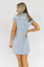 Luella Blue Grey Denim Dress - Final Sale