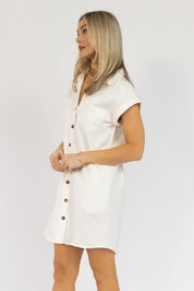 Luella Off White Denim Dress - Final Sale