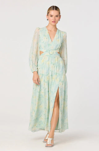 ASTR The Label Klarisa Dress - Seafoam Floral