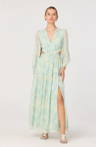 ASTR The Label Klarisa Dress - Seafoam Floral