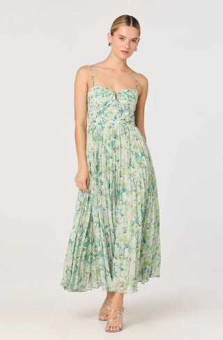 ASTR The Label Bayley Dress - Green Floral