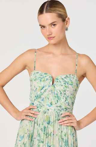 ASTR The Label Bayley Dress - Green Floral