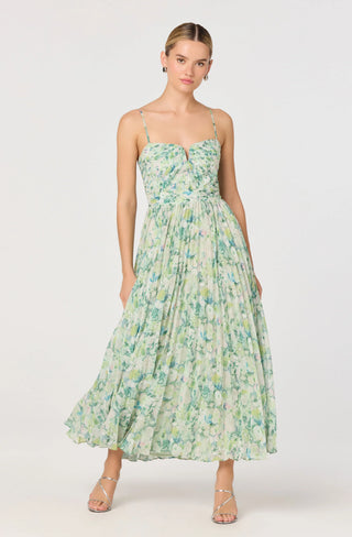 ASTR The Label Bayley Dress - Green Floral