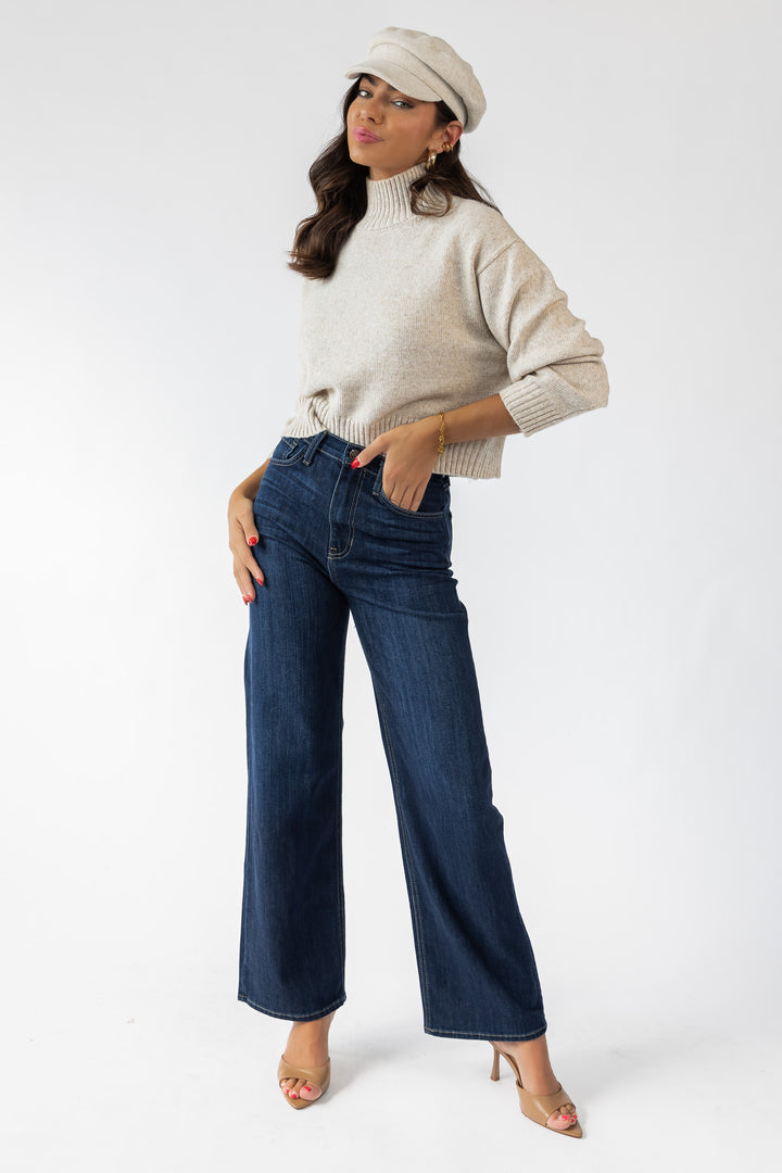 ASTR The Label Fiala Oatmeal Sweater