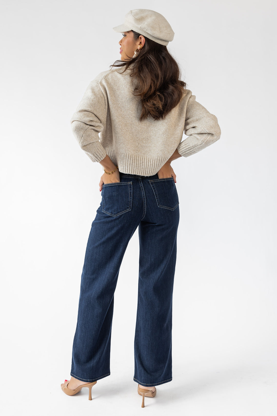 ASTR The Label Fiala Oatmeal Sweater