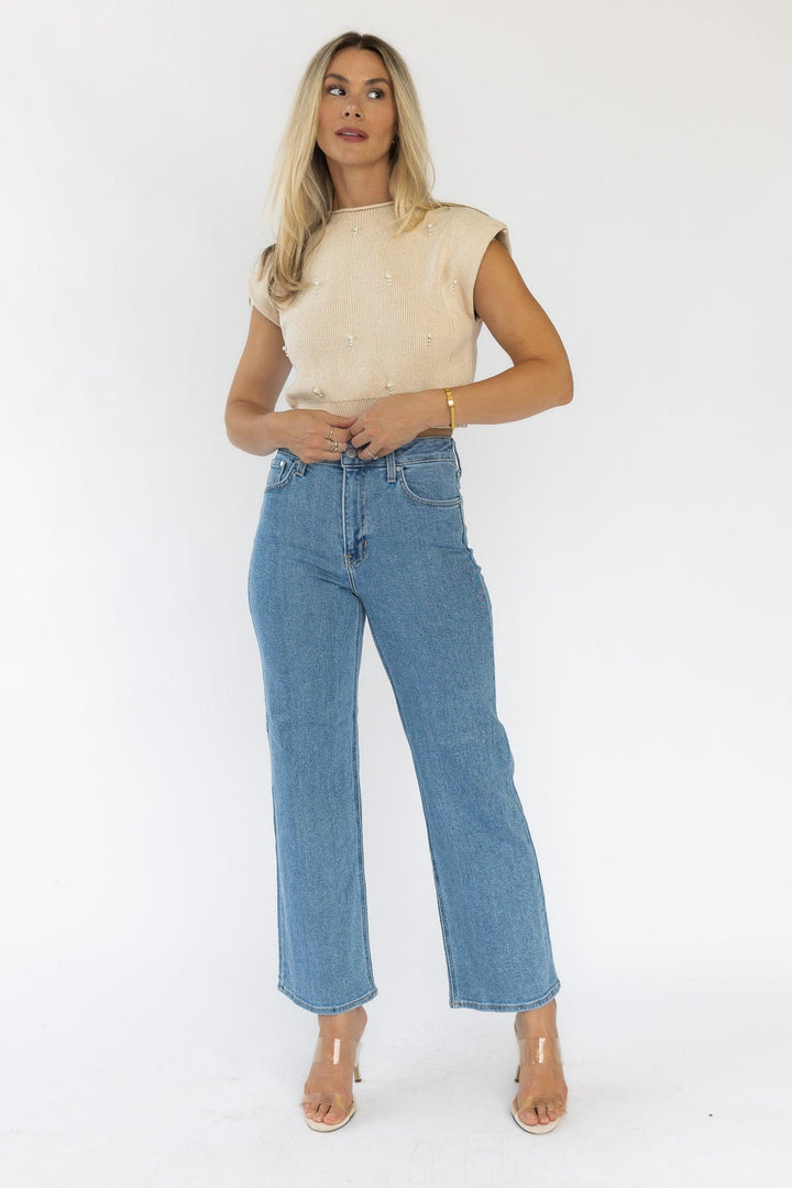 Around Town Light Wash Denim - Final Sale