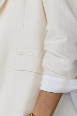 Beckett Cinched Sleeve Blazer