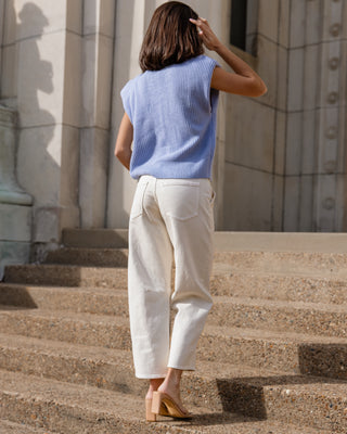 Celine Knit Vest - Blue