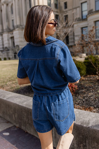 Benton Denim Top
