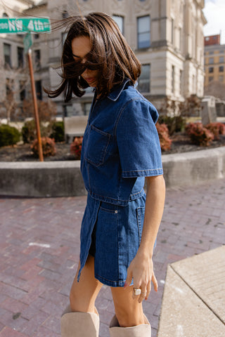 Benton Denim Top