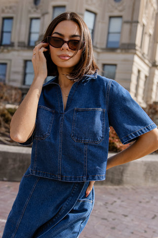 Benton Denim Top