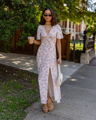Birdie Maxi Dress - Blush Floral