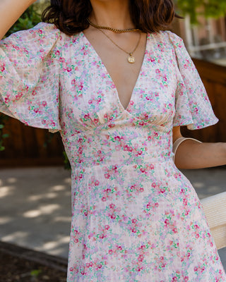 Birdie Maxi Dress - Blush Floral