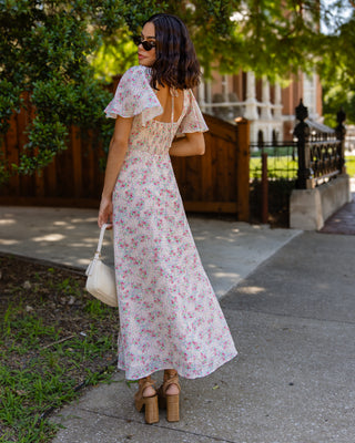 Birdie Maxi Dress - Blush Floral