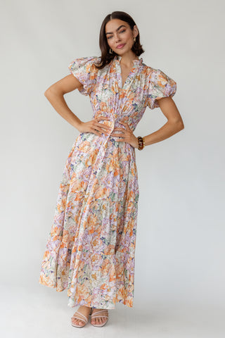 Britton Maxi Dress - Multi