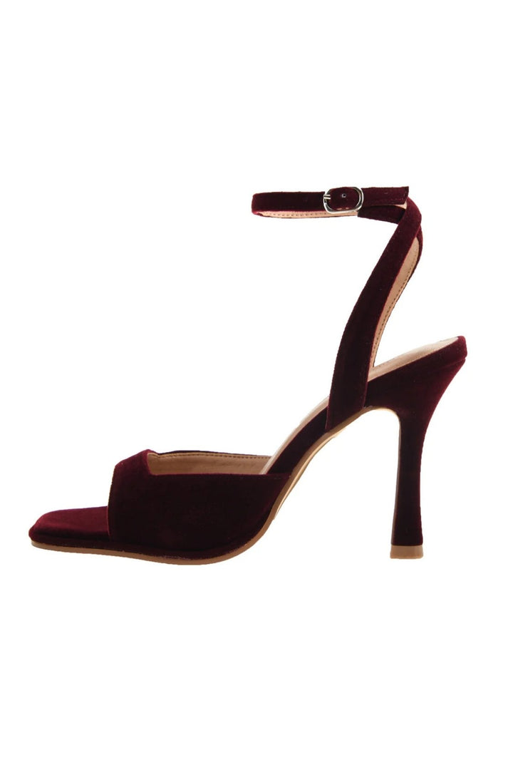 Chinese Laundry Lynwood Burgundy Velvet Heel - Final Sale