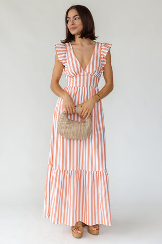 Coralie Striped Maxi Dress