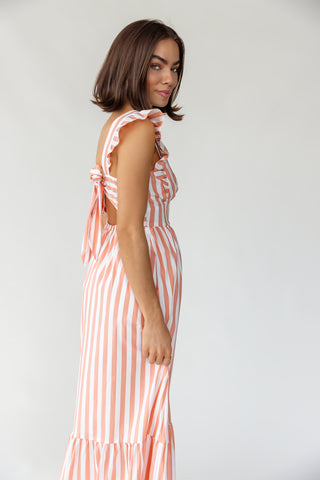 Coralie Striped Maxi Dress