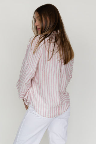 Elia Shirt - Pink Stripe