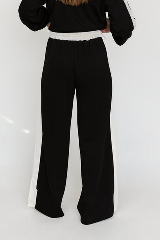 Ellery Pant - Black/Ivory