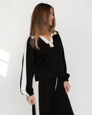 Ellery Top - Black/Ivory