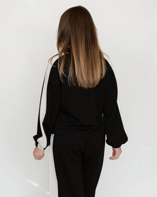 Ellery Top - Black/Ivory