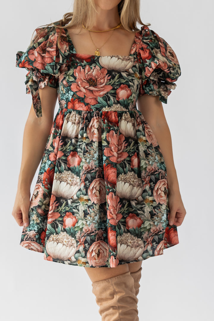 Etta Floral Mini Dress - Final Sale