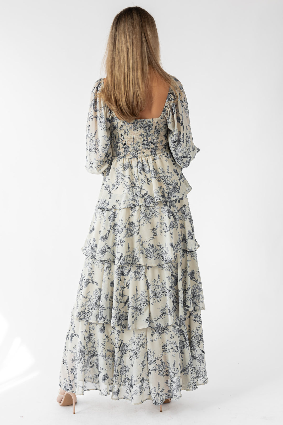 Florence Floral Tiered Maxi Dress