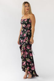 Hathaway Black Floral Maxi Dress - Final Sale