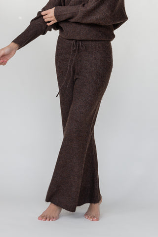 Haven Knit Pants - Brown