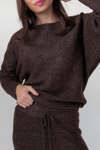 Haven Knit Sweater - Brown