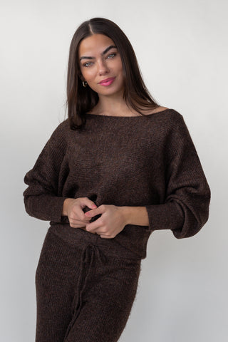 Haven Knit Sweater - Brown