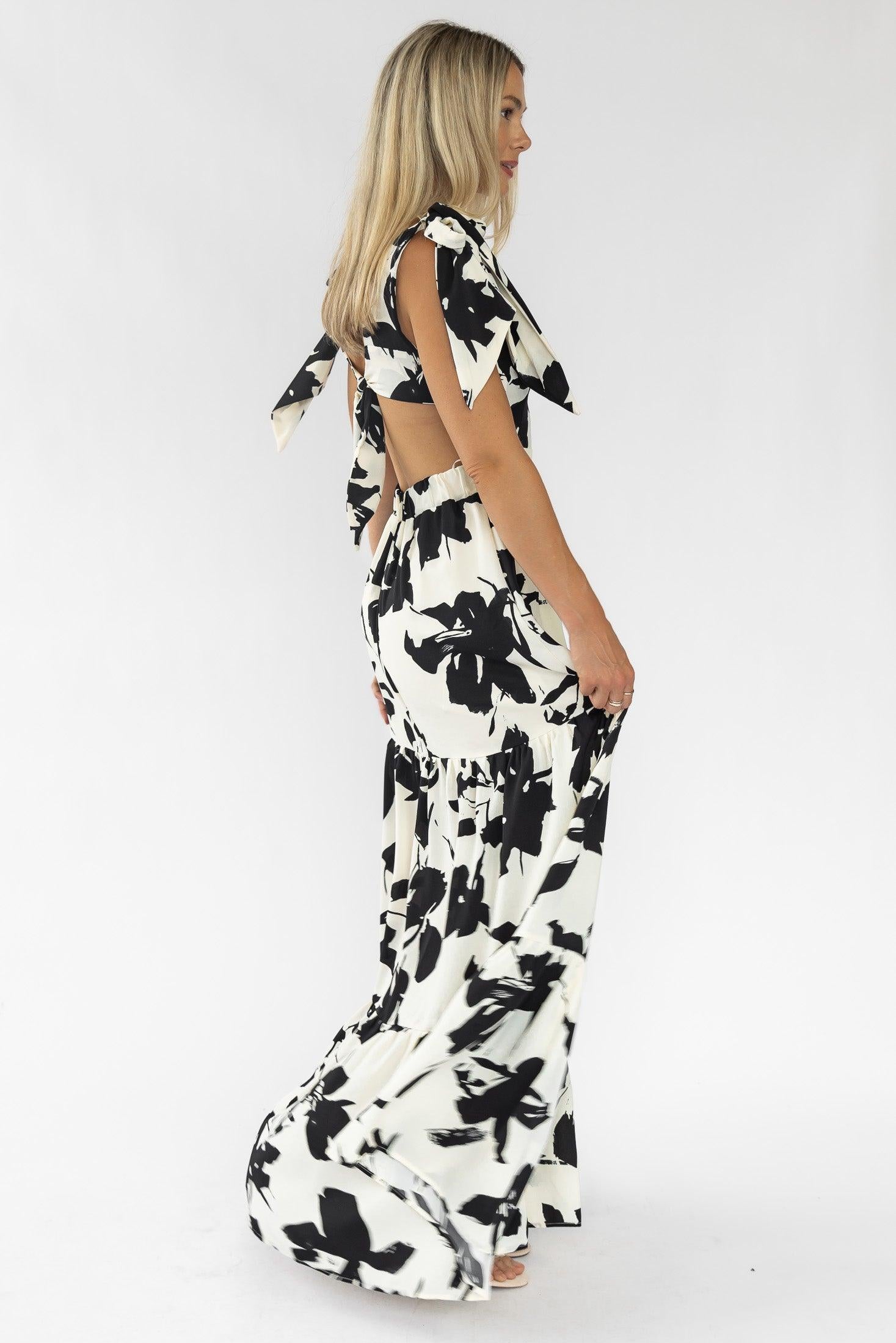 Holden Black Floral Maxi Dress - Final Sale