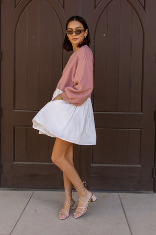 Isabel Mini Dress - Blush