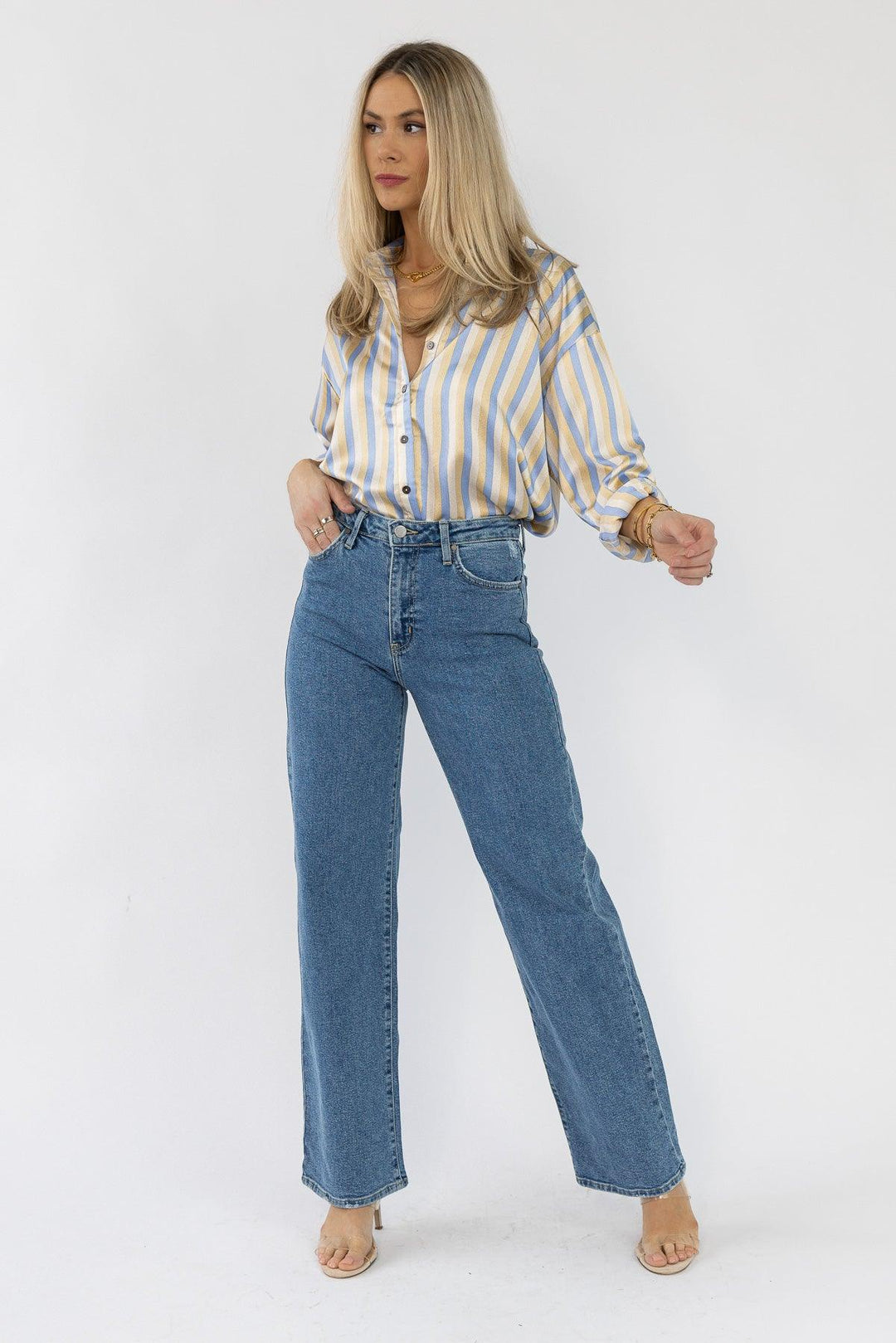 Jayde Wide Leg Jeans - Final Sale