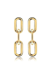 Jenna Gold Link Earrings - Final Sale