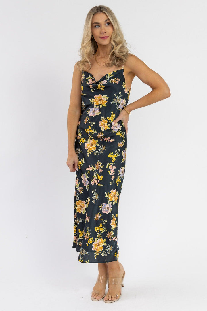 Jules Floral Slip Maxi Dress - Final Sale