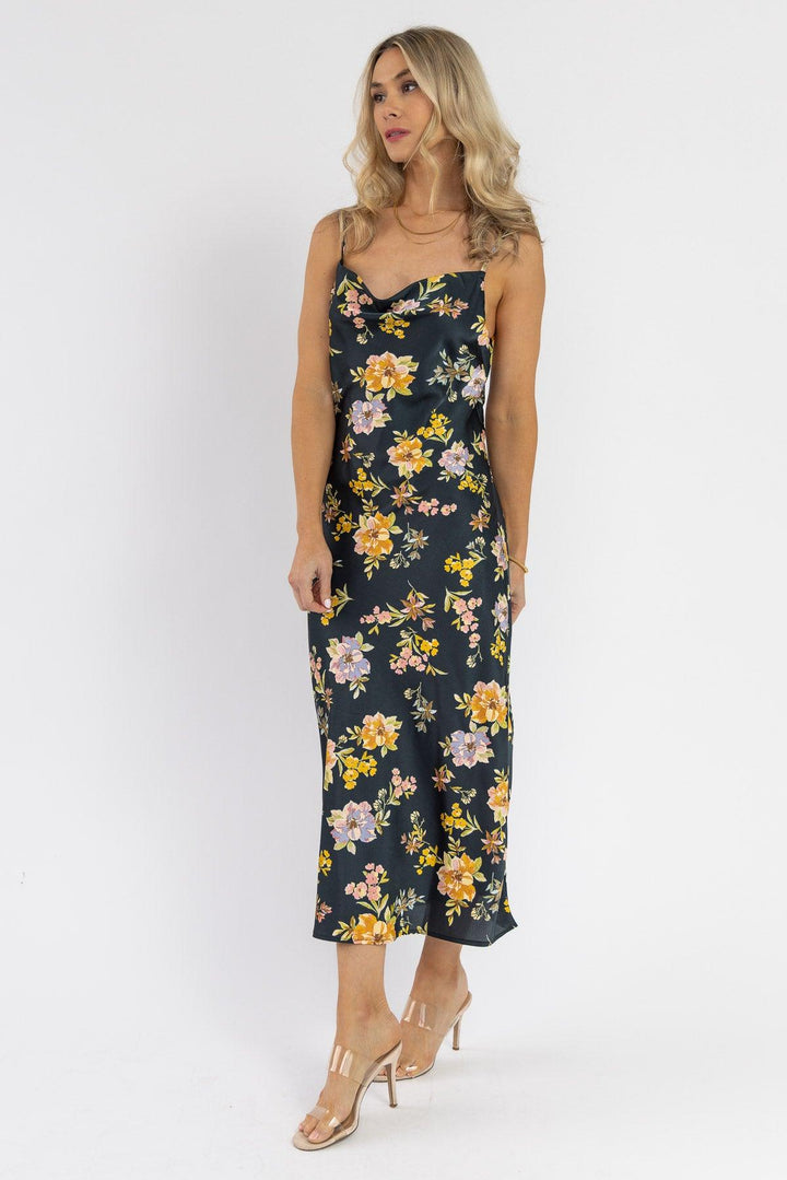 Jules Floral Slip Maxi Dress - Final Sale