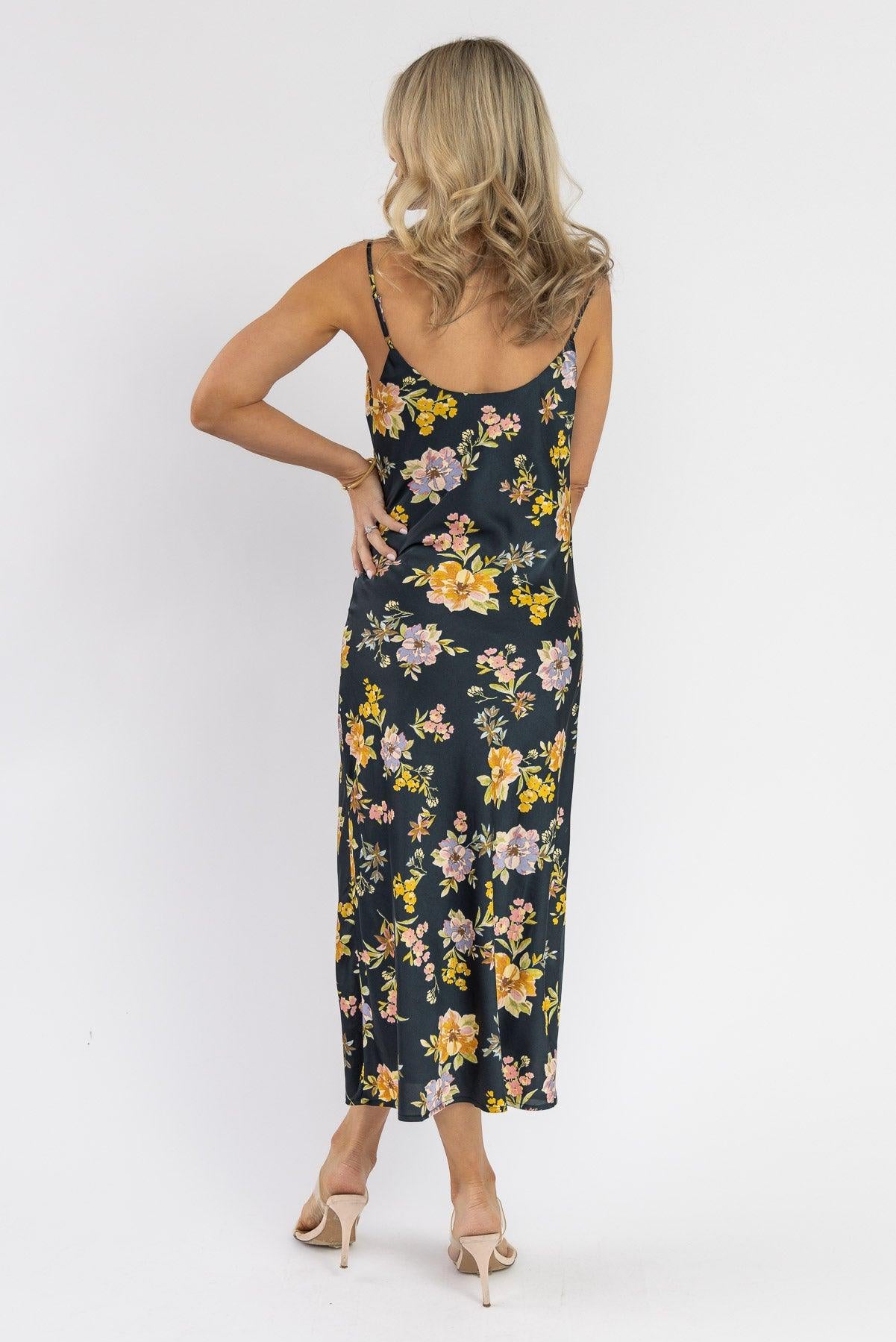 Jules Floral Slip Maxi Dress - Final Sale