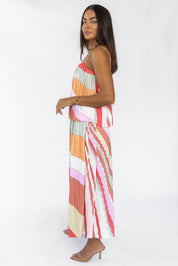 Kandy Stripe Top & Skirt Set - Final Sale