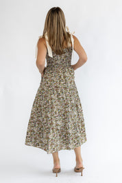 Kelsea Floral Smocked Midi Dress