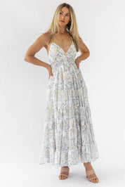 Kinsley Lavender Tiered Maxi Dress - Final Sale