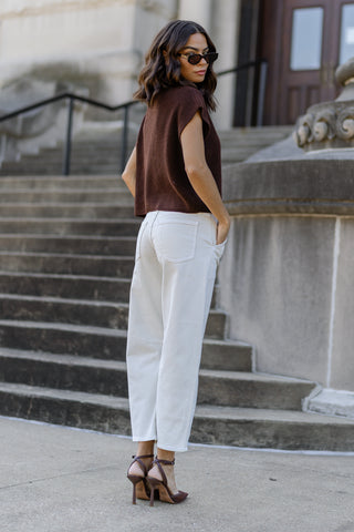 Odette Knit Sweater - Brown