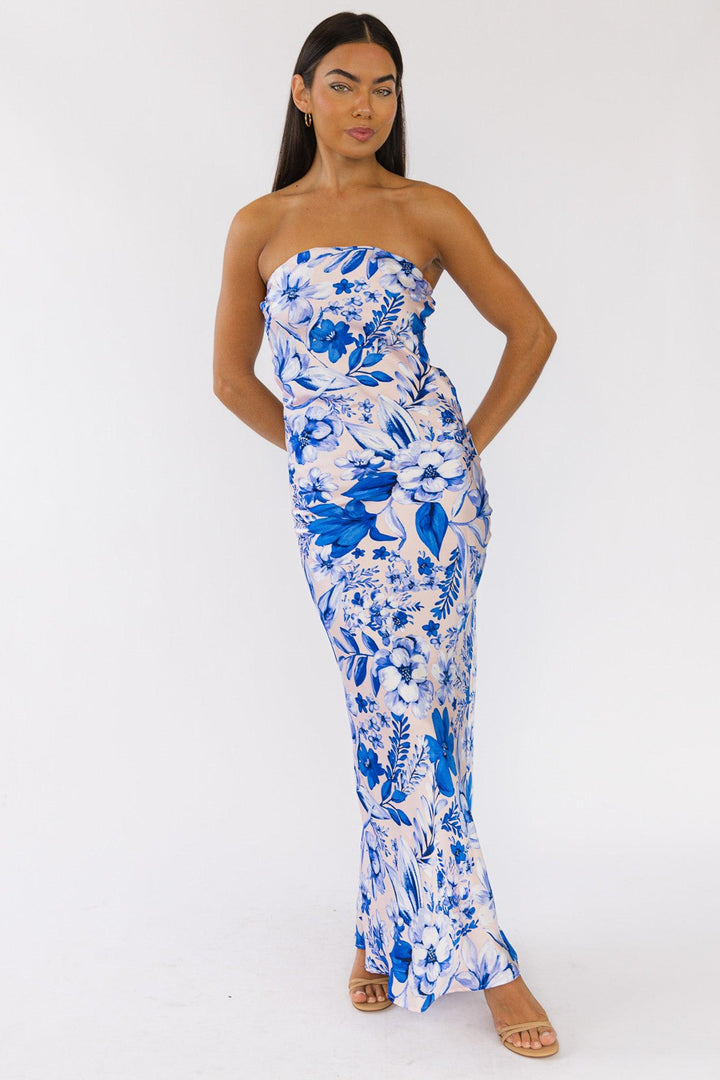 Lawson Blue Floral Maxi Dress - Final Sale