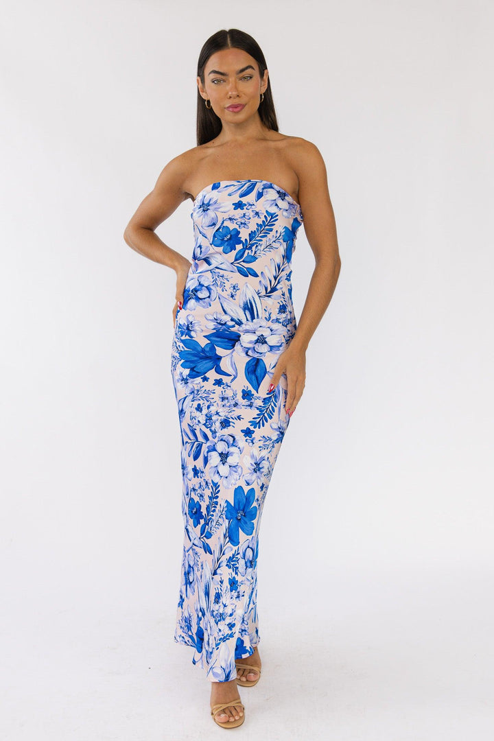 Lawson Blue Floral Maxi Dress - Final Sale