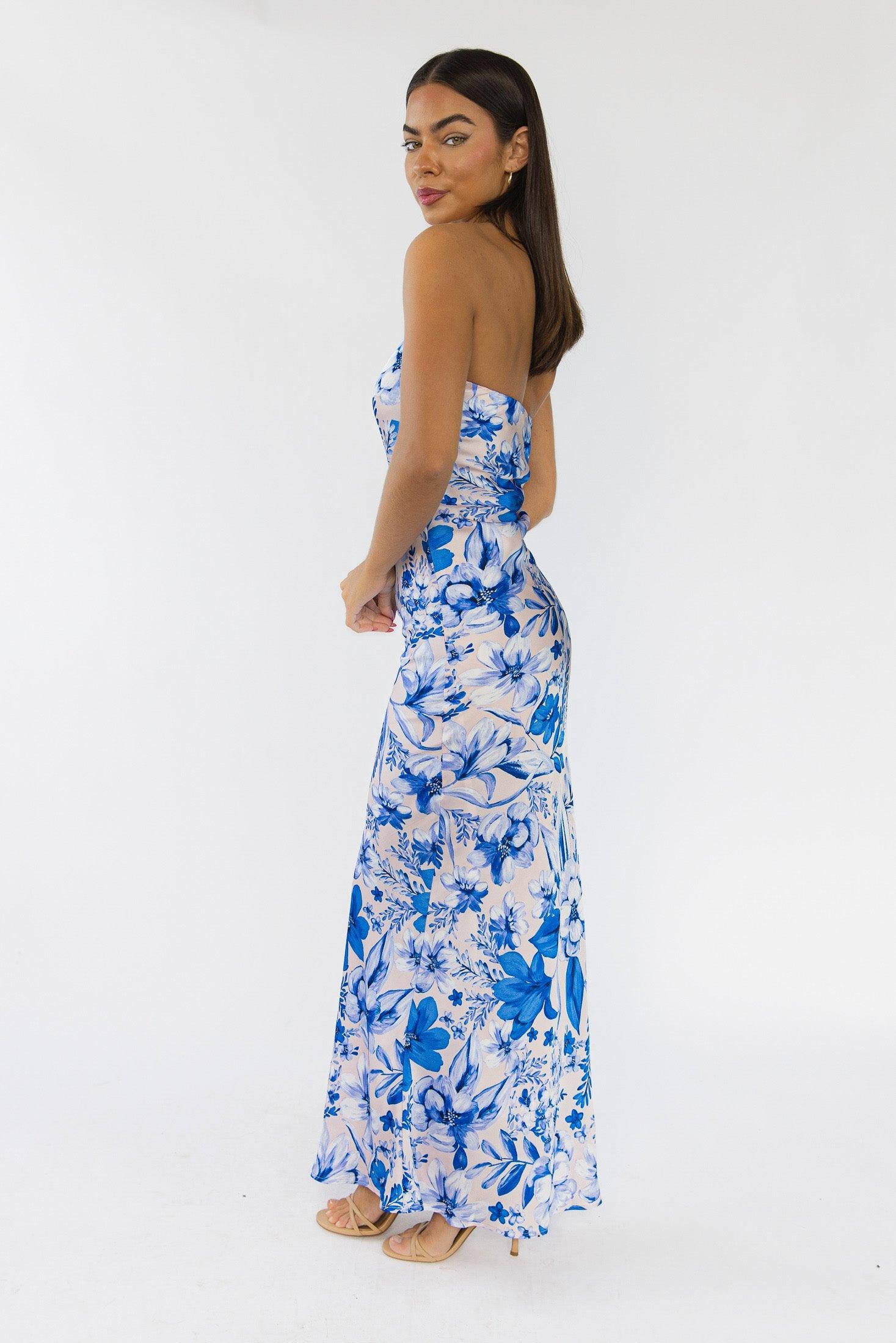 Lawson Blue Floral Maxi Dress - Final Sale