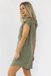 Luella Olive Denim Dress - Final Sale