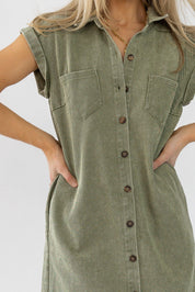 Luella Olive Denim Dress - Final Sale