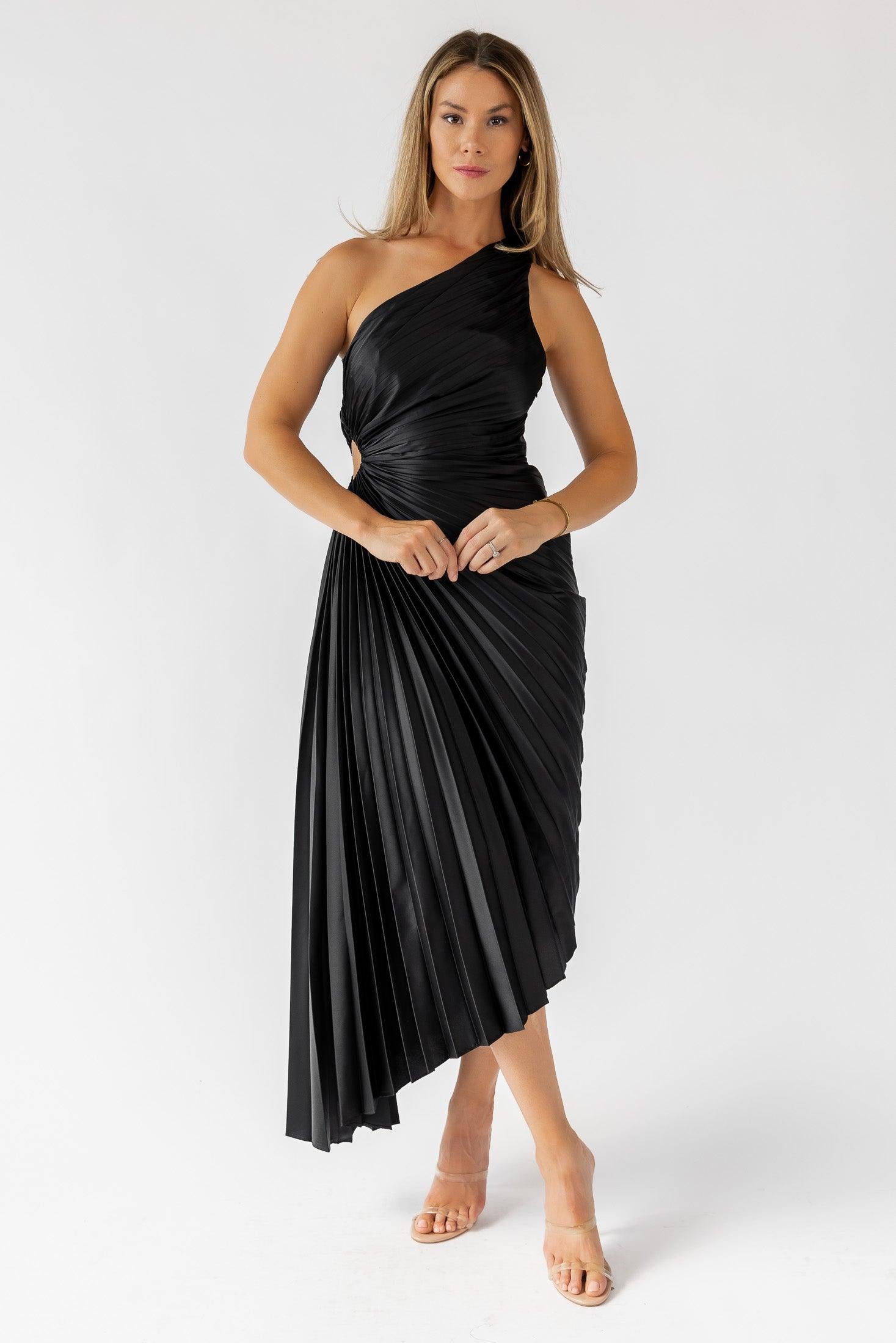 Monroe Black Maxi Dress